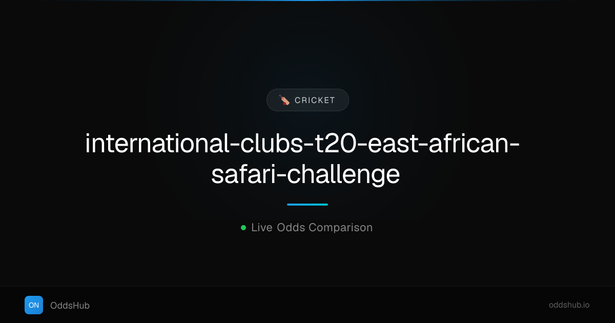 International Clubs - T20 East African Safari Challenge Results ...